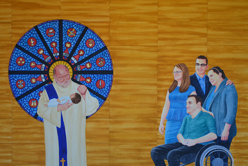 Child of wonder, child of grace.  Love comes dancing 'round your face.